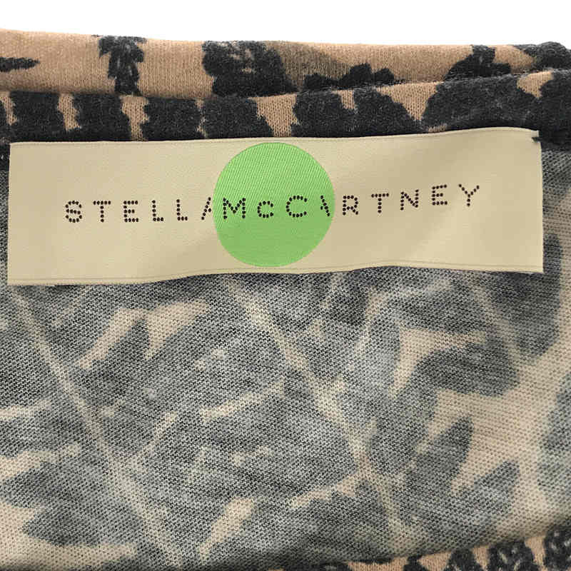 STELLA McCARTNEY / ステラマッカートニー コットン ボタニカル プリント ドルマンスリーブ カットソー