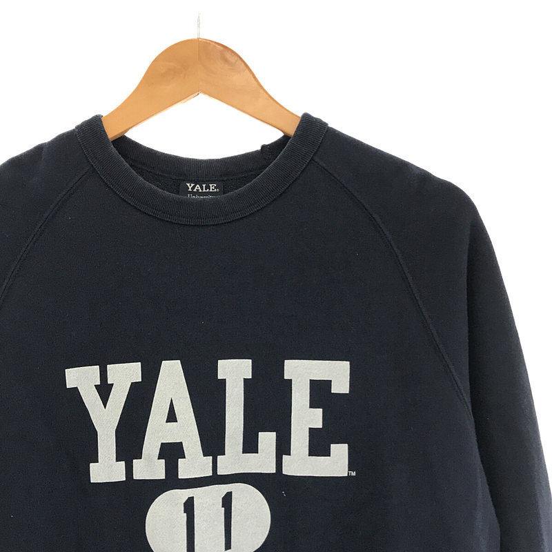 その他 YALE University カレッジ ロゴ フェード 加工 スウェット