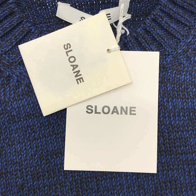 SLOANE / スローン コットンニット クルーネック プルオーバー