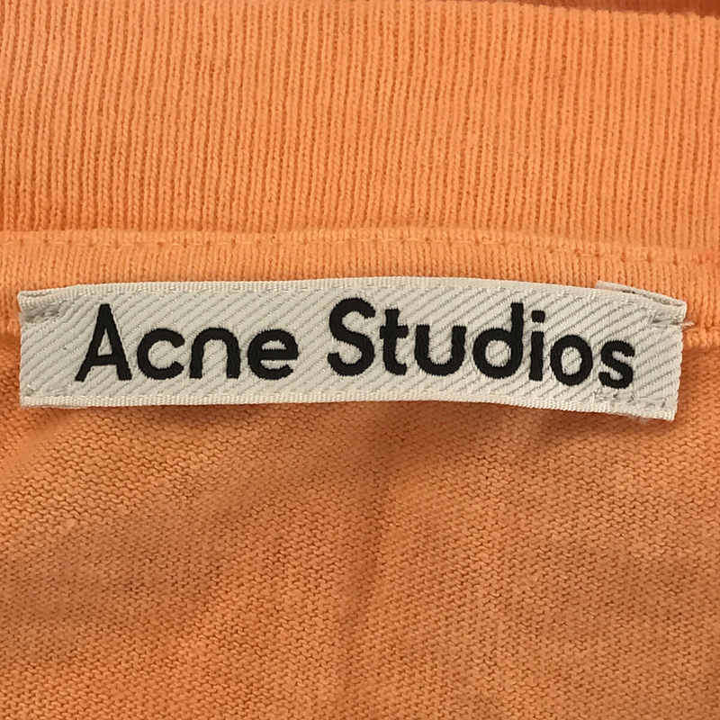 Acne Studios / アクネ ストゥディオズ ハート オレンジ コットン タイダイ Tシャツ