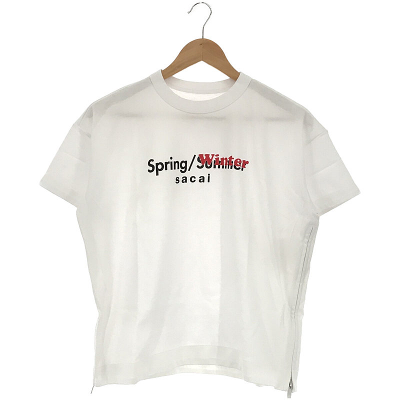 SPRING WINTER CUT SEWN クルーネック ロゴ Tシャツ