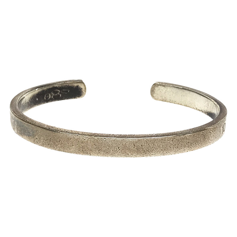 ⑪ NUMBERS LOGO SILVER BRACELET IN SILVER S35UY0173 ナンバーロゴ バングル 箱有Maison  Martin Margiela / メゾンマルタンマルジェラ