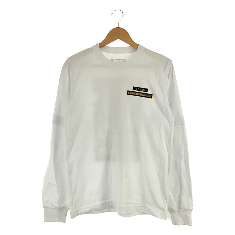 Hank Willis Thomas コラボ Graphic L/S T-Shirt レイヤードスリーブ