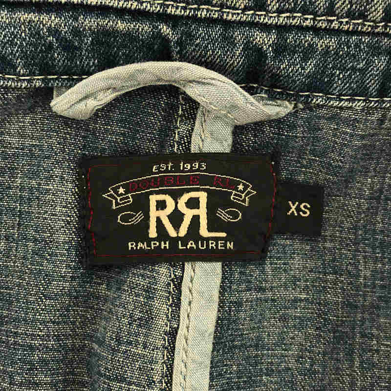 RRL / ダブルアールエル コットン ダメージ加工 デニム テーラード ジャケット