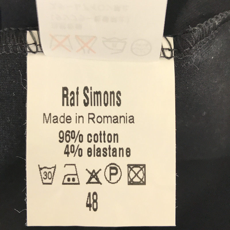 RAF SIMONS / ラフシモンズ 消費者期 企業プリント ノースリーブ Tシャツ