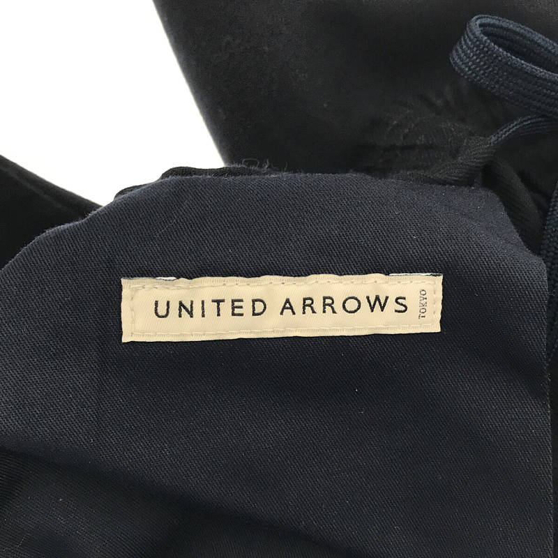 UNITED ARROWS / ユナイテッドアローズ ポリエステル ウール ミルド オールギャザー イージー パンツ