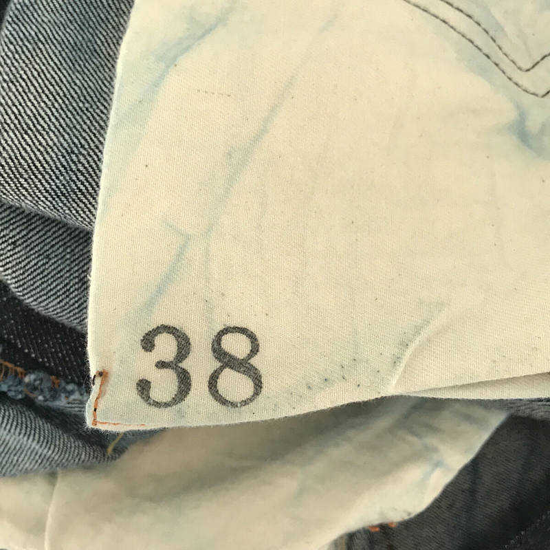 THREE FACE / スリーフェイス for CSF crosby Denim pants 5P セルビッチ 濃紺デニムパンツ