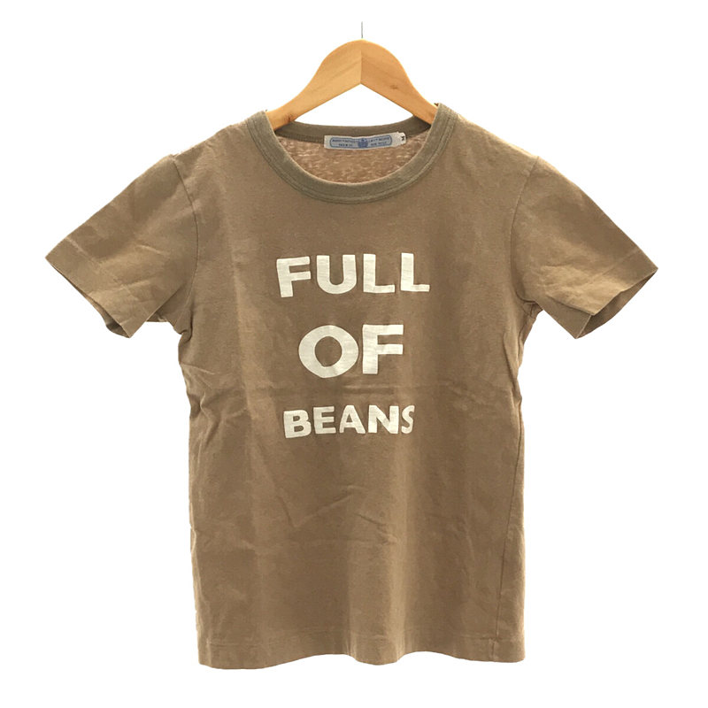 FULL OF BEANS コットン プリント Tシャツ