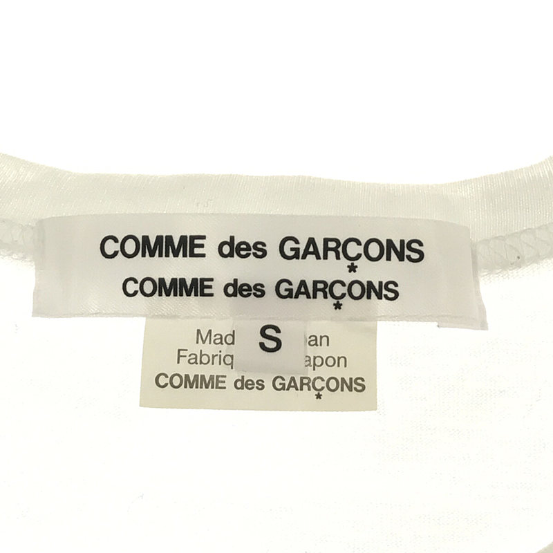 COMME des GARCONS COMME des GARCONS / コムコム クールネック コットン  無地 Tシャツ