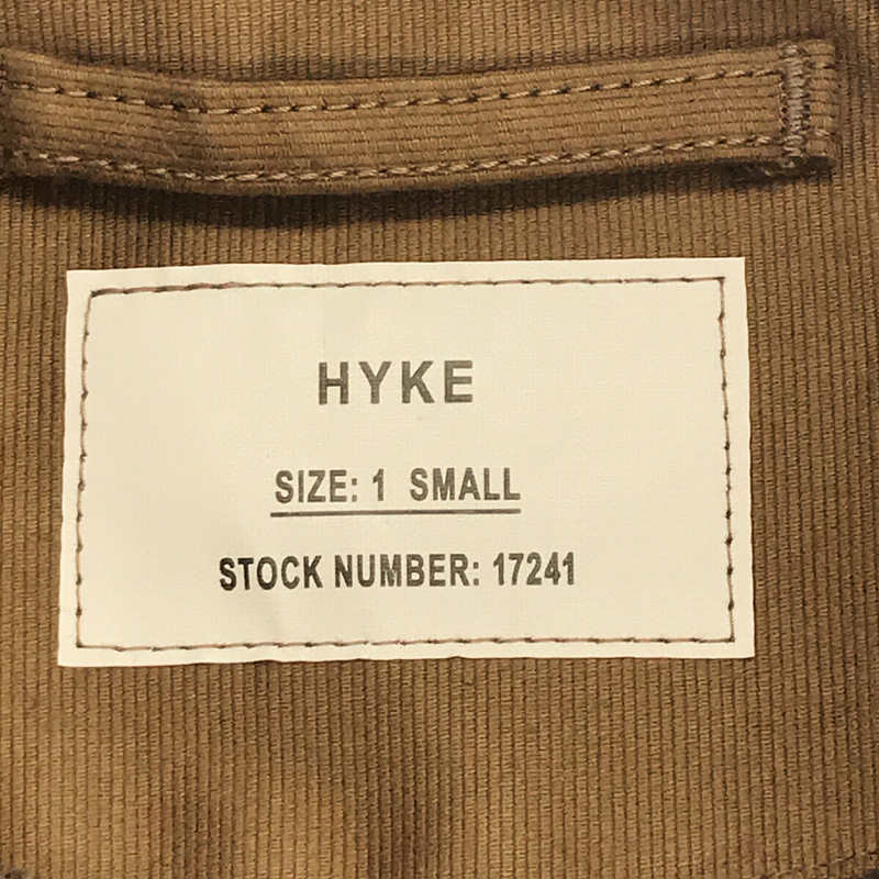 HYKE / ハイク N-1 TYPE BIG JACKET 裏ボアオーバーサイズコート