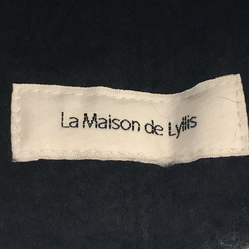 La Maison de Lyllis / ラメゾンドリリス レザー フライトキャップ パイロット やぎ革