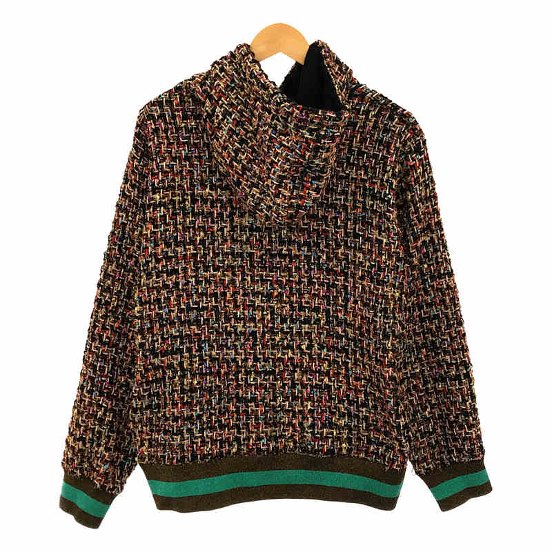 NOISE MAKER / ノイズメーカー tweed hoodieツイード プルオーバー パーカー ユニセックス