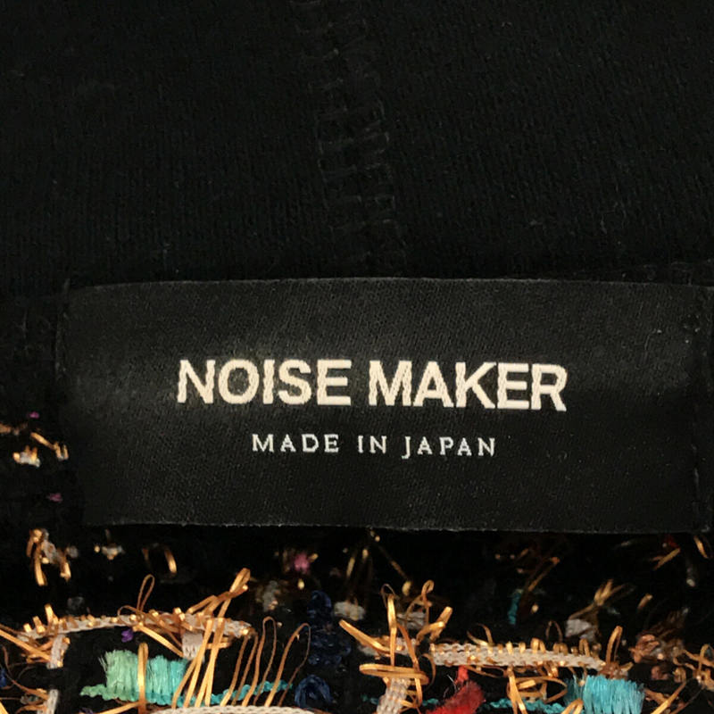 NOISE MAKER / ノイズメーカー tweed hoodieツイード プルオーバー パーカー ユニセックス