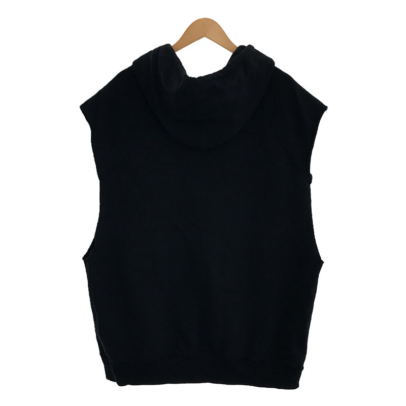 UNUSED / アンユーズド Sleeveless sweat hoodie スリーブレススウェットパーカー