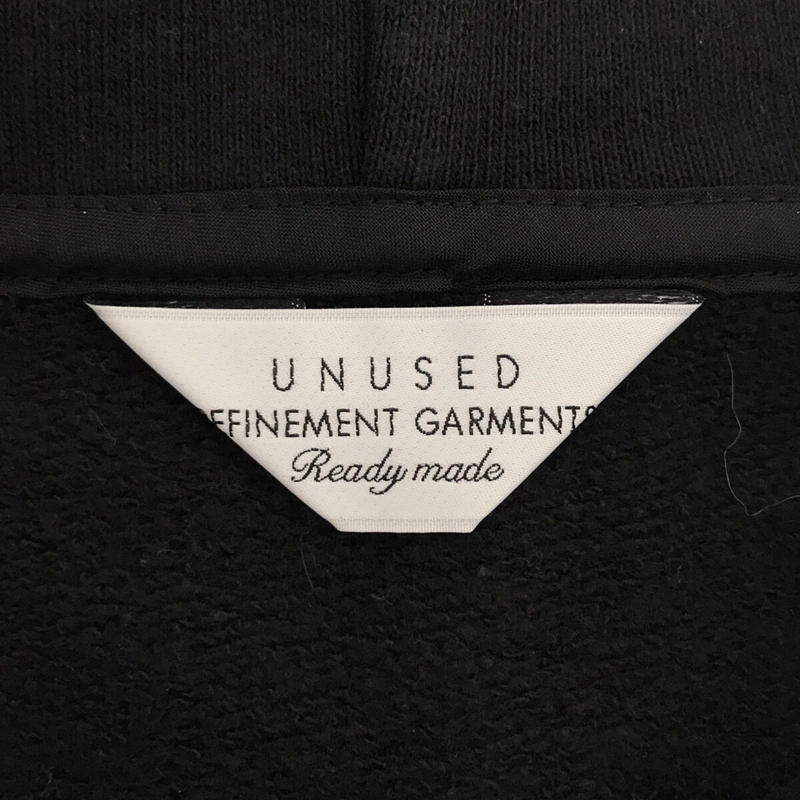 UNUSED / アンユーズド Sleeveless sweat hoodie スリーブレススウェットパーカー