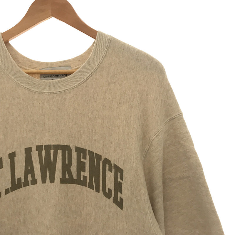 L'Appartment DEUXIEME CLASSE / アパルトモンドゥーズィエムクラス ×AMERICANA Sleeve Sweat プルオーバースウェット アメリカーナ