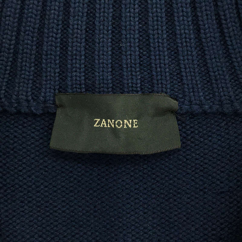ZANONE / ザノーネ スタンドカラーニット カーディガン セーター