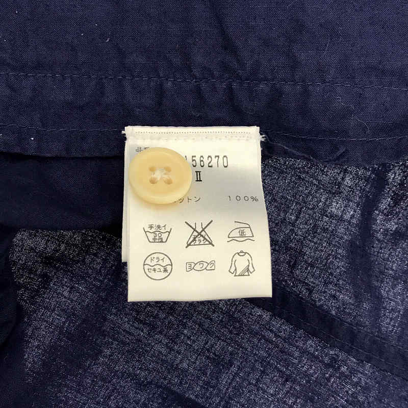 MHL. / エムエイチエル マーガレットハウエル コットン スクエアネック ノースリーブ タックプリーツ ワンピース