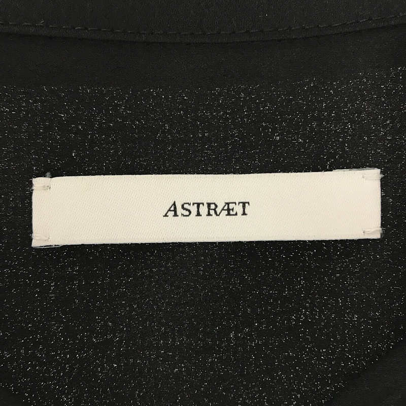 ASTRAET / アストラット パイピング オープンカラーシャツ