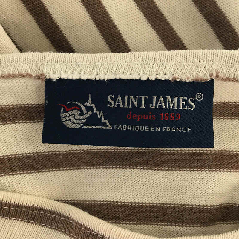 SAINT JAMES / セントジェームス OUESSANT BORDER ウエッソンボーダーバスクシャツ