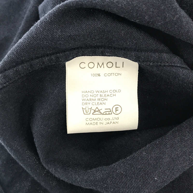 COMOLI / コモリ コットンネルスキッパーシャツ