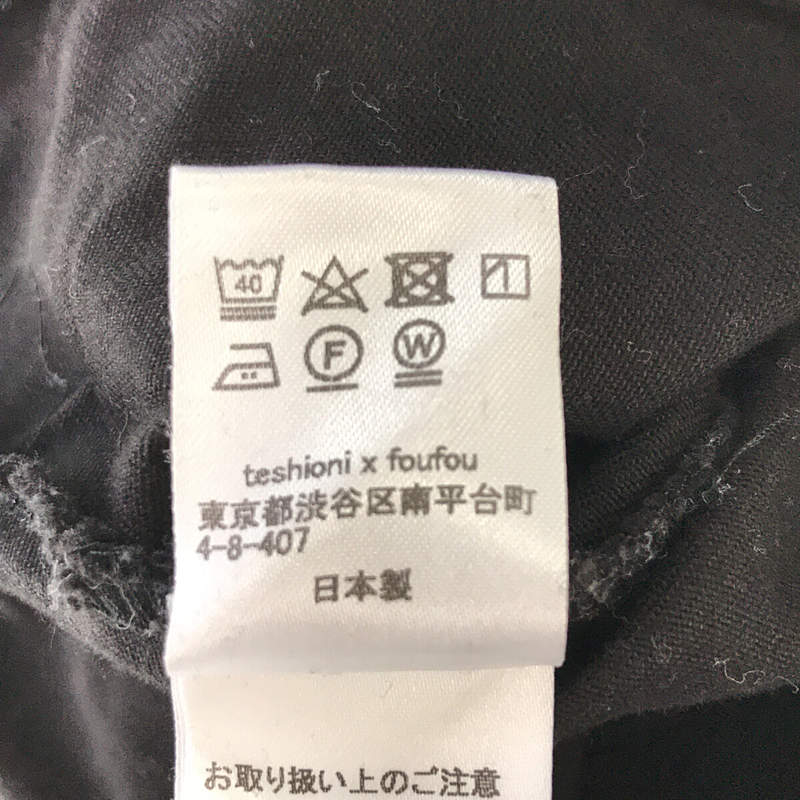 foufou / フーフー THE DRESS #24 raglan sleeve dress ラグランスリーブドレス