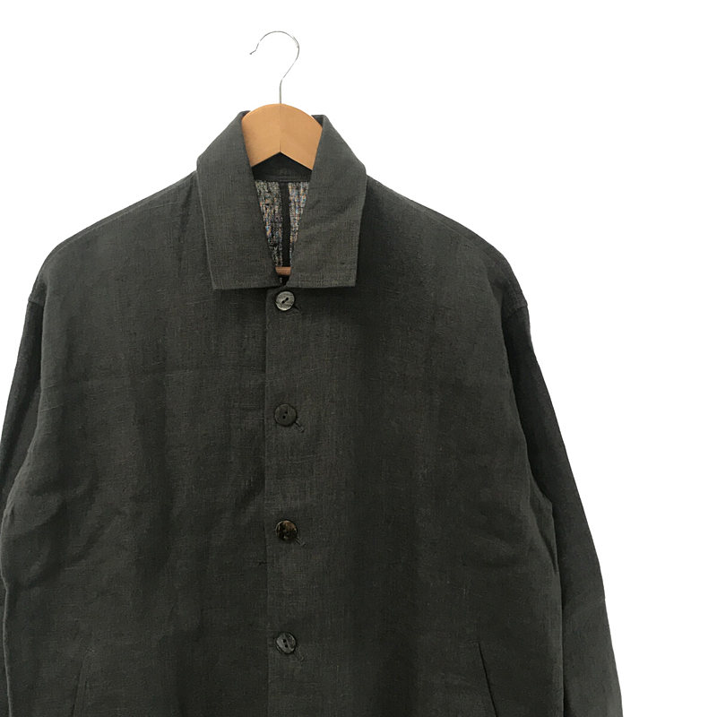 Babaghuri Jurgen Lehl / ババグーリ ヨーガンレール リネン シングルコート