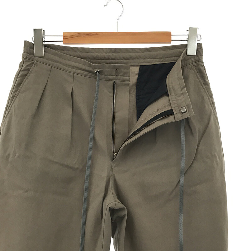 Vainl Archive / ヴァイナルアーカイブ LIVE-PT ウール タック イージー スラックス パンツ