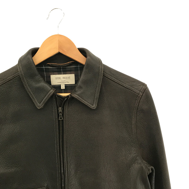 （専用）vainl archive 18ss e レザージャケット 2025年最新】VAINL ARCHIVE レザージャケットの人気アイテム