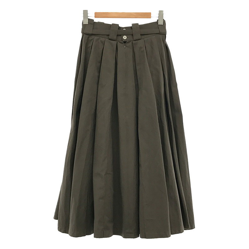 foufou / フーフー super tuck long skirt スーパー タック ロング スカート
