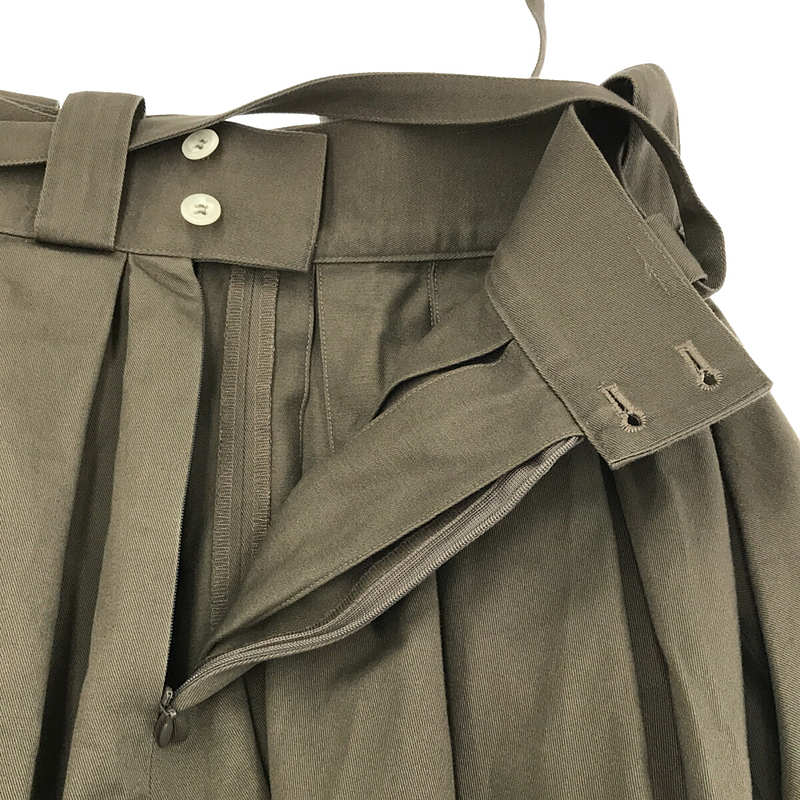 foufou / フーフー super tuck long skirt スーパー タック ロング スカート