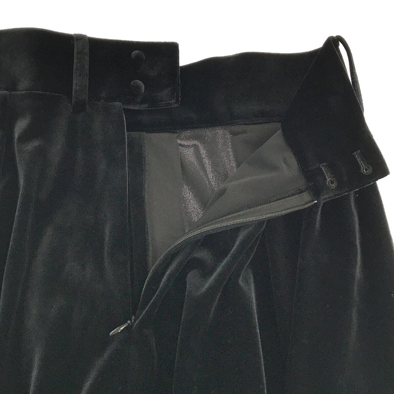 foufou / フーフー THE DRESS #25 velour flare skirt ベロアフレアスカート