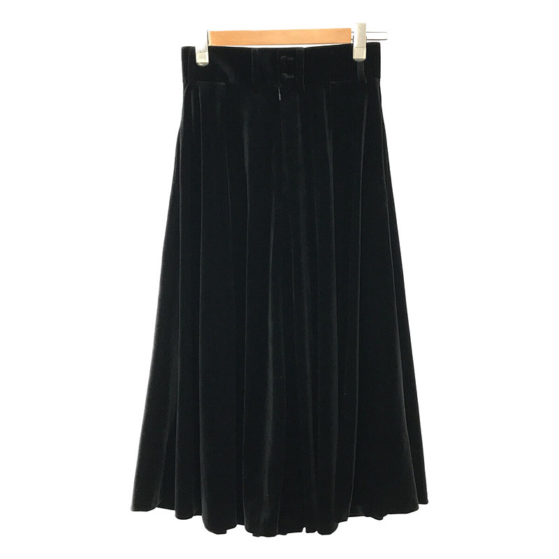 foufou / フーフー THE DRESS #25 velour flare skirt ベロアフレアスカート