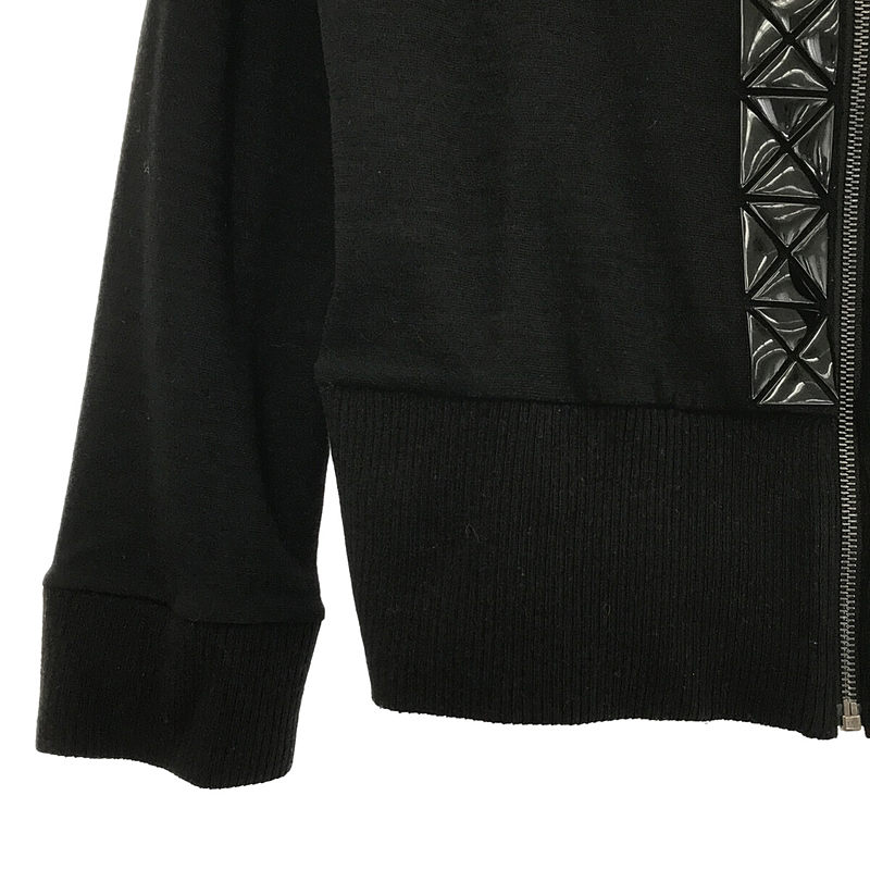 BAO BAO ISSEY MIYAKE / バオバオイッセイミヤケ ウールジャージー ジップアップカーディガン