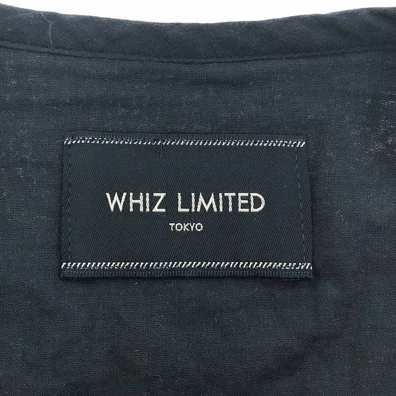 WHIZLIMITED / ウィズリミテッド GAUZE SHIRT ガーゼ 切り替え コットン ヘンリーネック Tシャツ カットソー