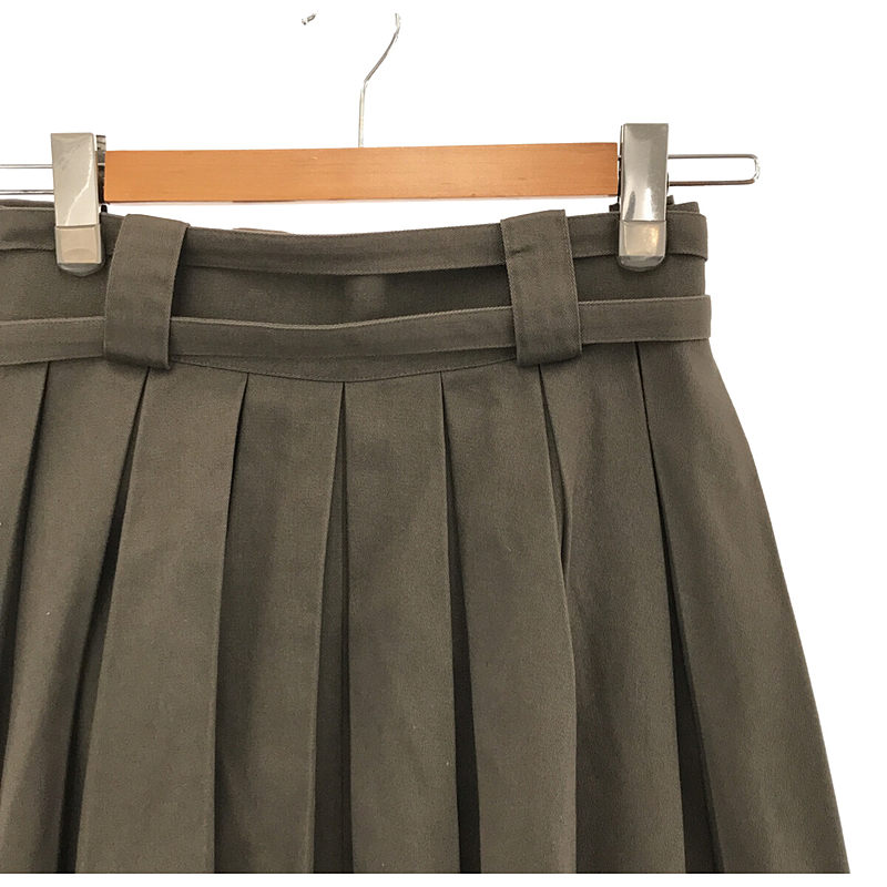 foufou / フーフー super tuck long skirt スーパータックロングスカート