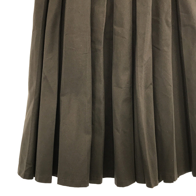 foufou / フーフー super tuck long skirt スーパータックロングスカート