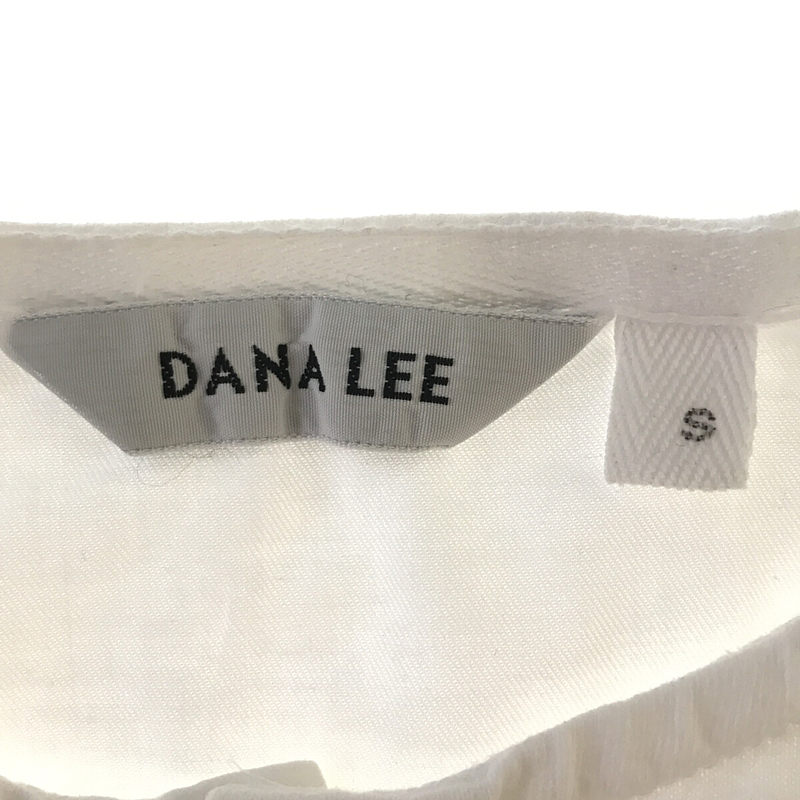 DANA LEE / ダナリー Twill-Sleeved Henley 袖切替  ヘンリーネックTシャツ