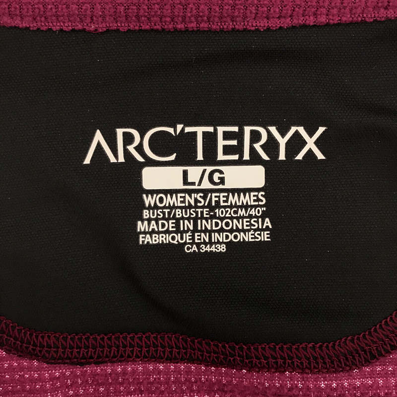 ARC'TERYX / アークテリクス POLARTEC ポーラテック ハーフジップ プルオーバー トップス