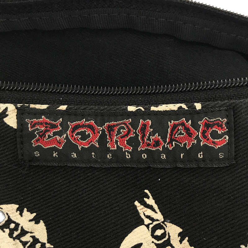 VINTAGE / ヴィンテージ 古着 90s ZORLAC ロゴ プリント ウエスト ポーチ