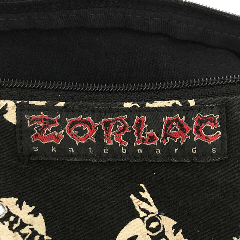 ブランド通販 ウエスト プリント ロゴ ZORLAC 90s ポーチ ブランド古着の | ミュージシャン