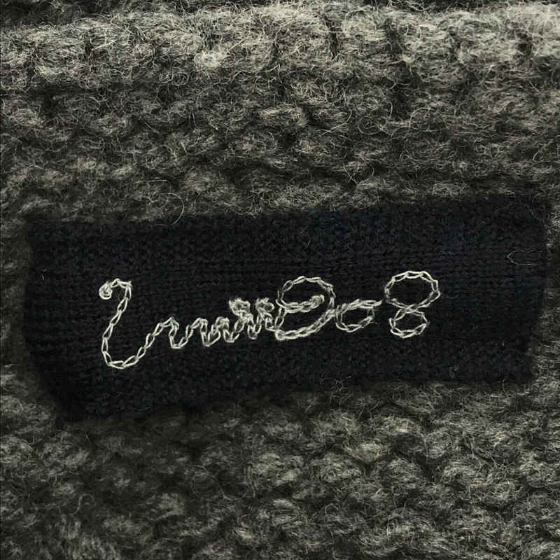 その他 Umii908 華夏 ウール ローゲージ ニット パーカー フーディ