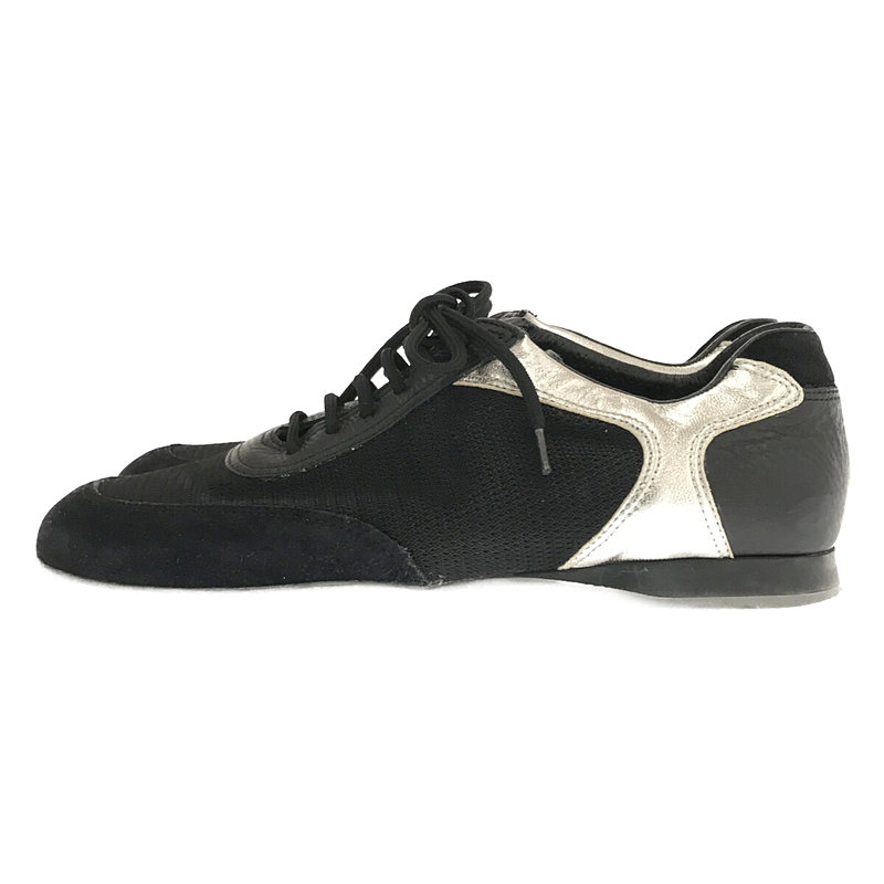 その他 レザー ナイロン ローカット スニーカー