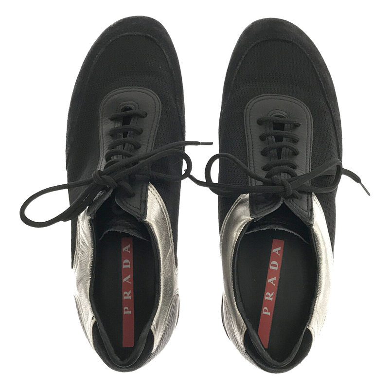 その他 レザー ナイロン ローカット スニーカー