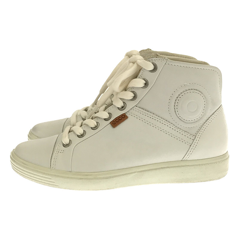 その他 レースアップ レザー ハイカット スニーカー