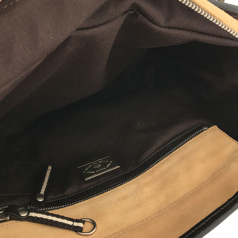 その他 スエード レザー ライン トートバッグ 保存袋有