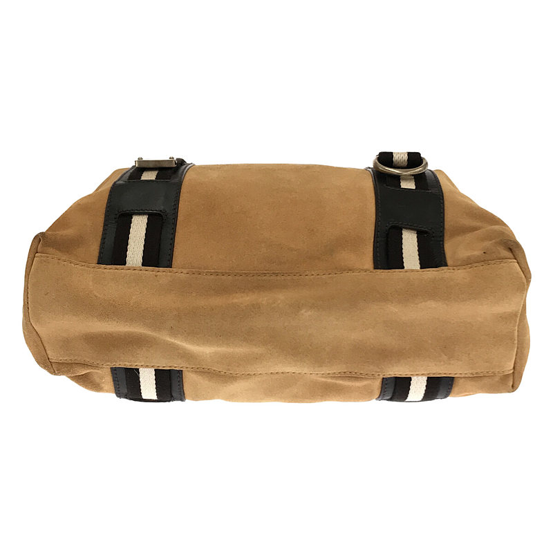 その他 スエード レザー ライン トートバッグ 保存袋有