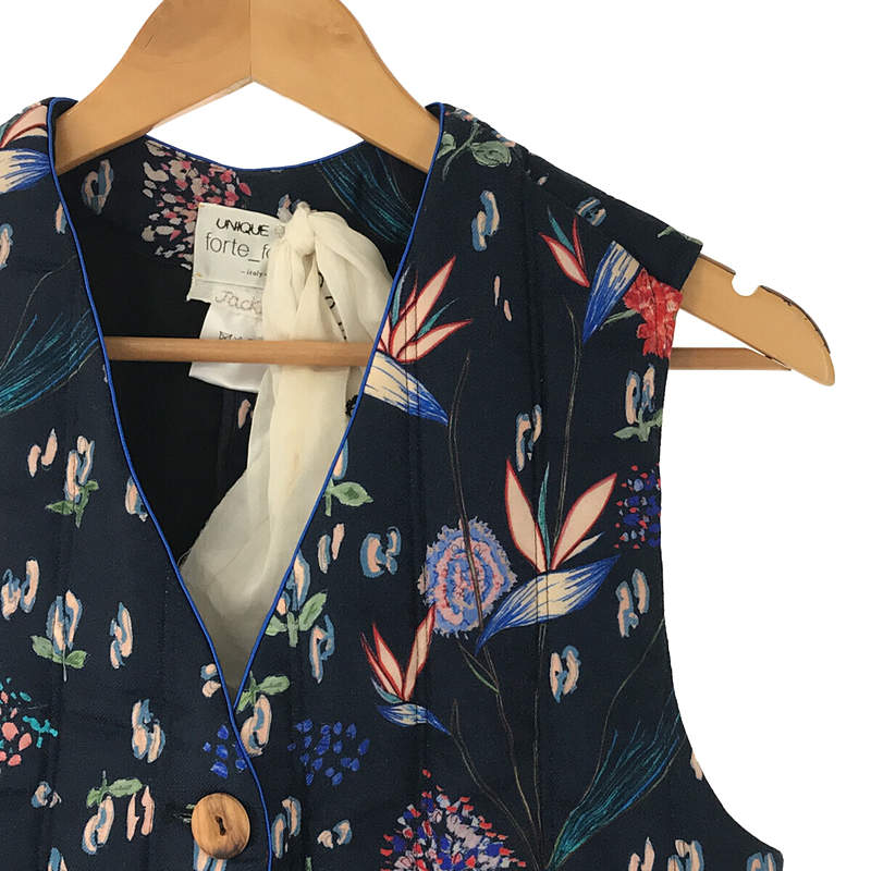 その他 ロンハーマン別注 ボタニカル柄 ジレ ベスト