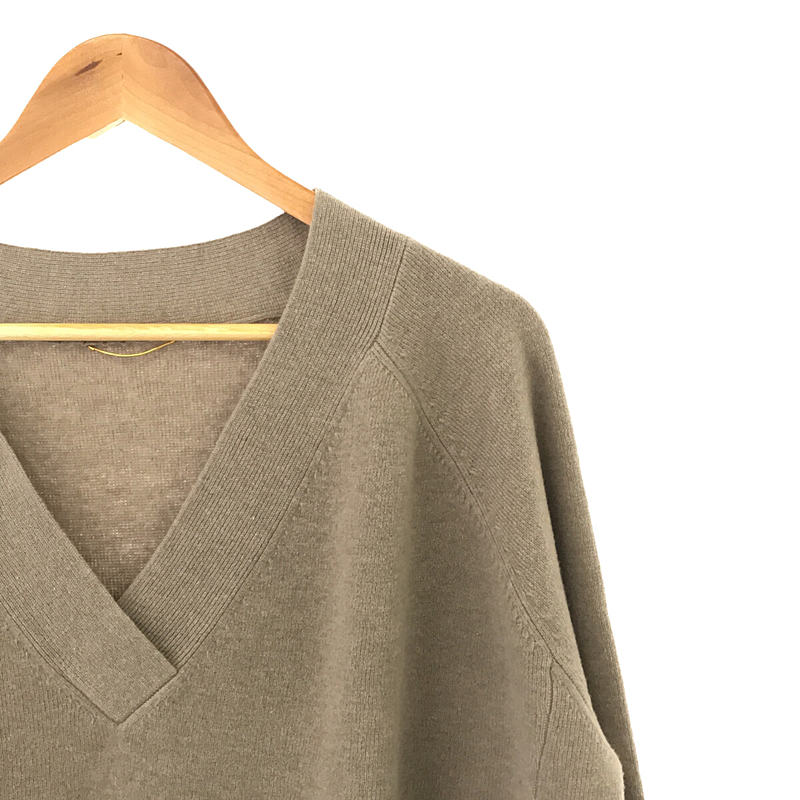 その他 2020AW カシミヤ ブレンド ウール ミドルゲージVプルオーバー ニット セーター