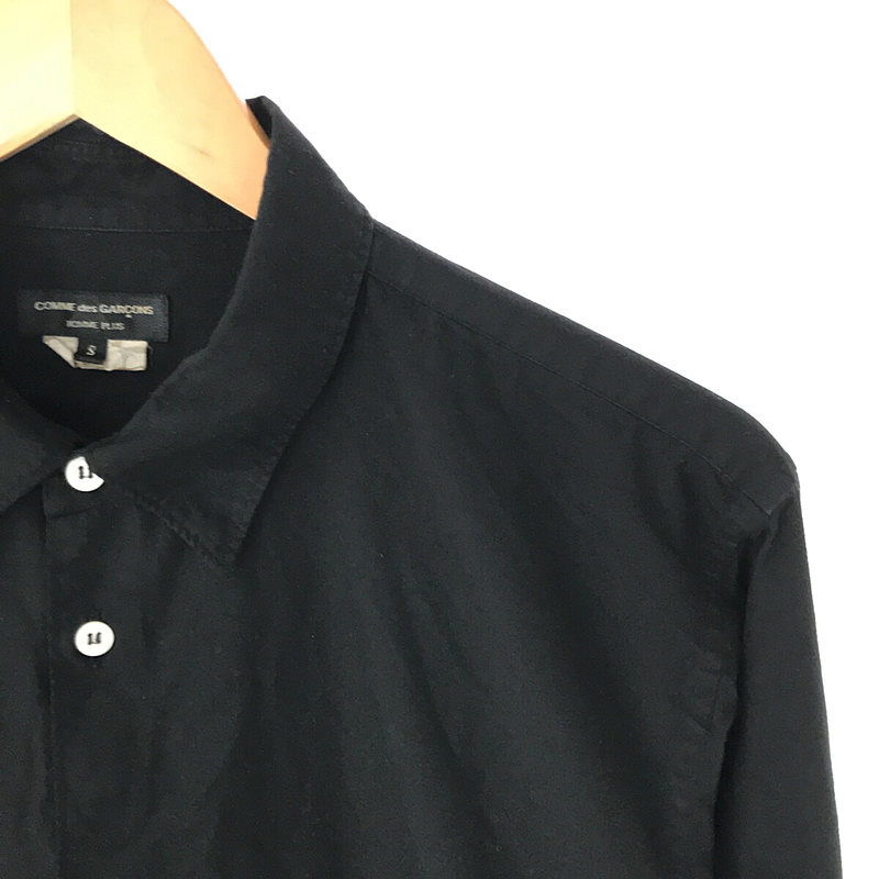 その他 2016AW / AD2017 製品加工 ポリエステル ネップ レギュラーカラー ロング シャツ